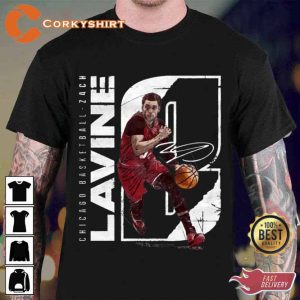 Zach Lavine Signature Chicago Bulls Basketball Unisex Hoodie (3)