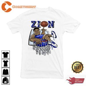 Zion Williamson New Devil Basketball Adult Shirt1