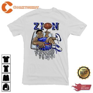 Zion Williamson New Devil Basketball Adult Shirt2