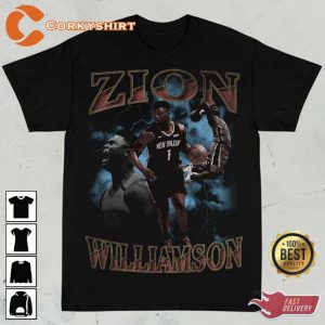 Zion Williamson New Orleans Duke Blue Devils Basketball Lover T-shirt