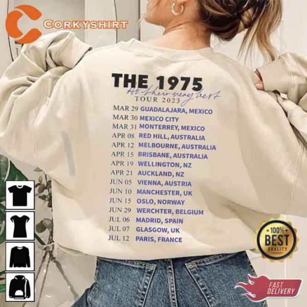 1975 At Their Very Best Tour 2023 Two SIdes Shirt