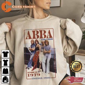 1979 The Tour ABBA Gimme Gimme Gimme Unisex Shirt