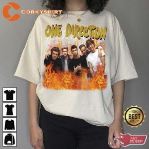 1D One Direction On the Road Again Tour Merch T-shirt
