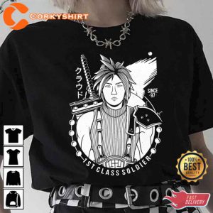1st Class Soldier Anime Vintage Unisex T-Shirt Gift For Fan