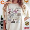 2023 Vintage Taylor The Eras Tour Short Sleeve Shirts