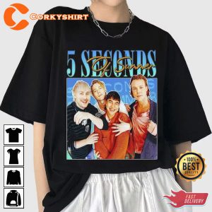 5 Seconds Of Summer Shirt 5SOS Tour Cocert 2023