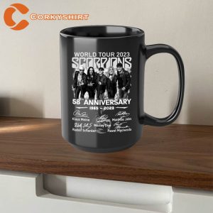 58th Anniversary Scorpions World Tour 2023 Mug