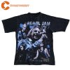 90s Pearl Jam Tour Dates Even Flow Vintage 2 Side T-shirt