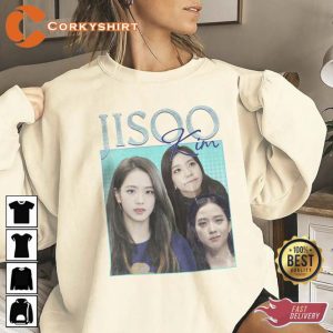 90's Vintage Kim Jisoo Blackpink Frist Album Solo Unisex T-shirt