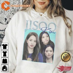 90’s Vintage Kim Jisoo Blackpink Frist Album Solo Unisex T-shirt