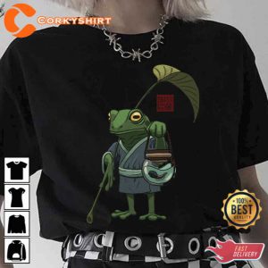 A Frog And His Son Anime Cute Unisex T-Shirt