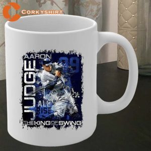 Aaron Judge New York Yankees All Rise 100 Navy Graphic Coffee Cup