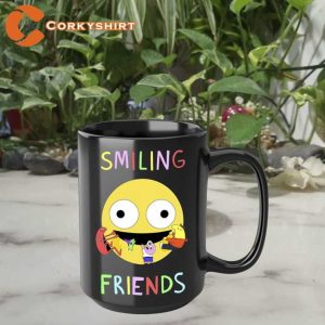 Adult Swim Smiling Friends Tv Show Coffee Mug