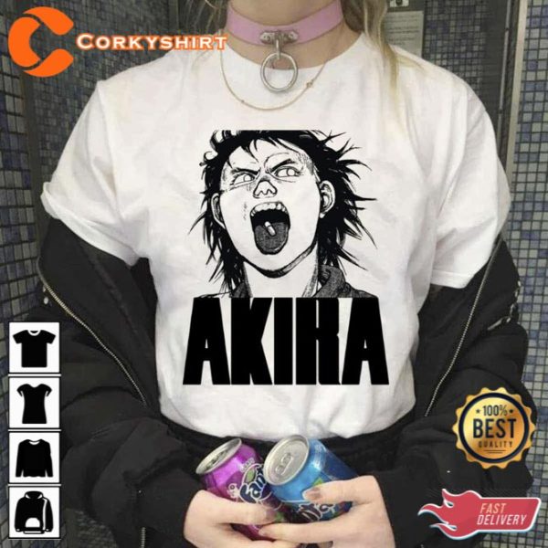 Akira Tetsuo Anime Manga Otaku Fan Unisex T-Shirt Gift For Anime Lover