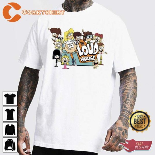All Characters The Loud House Lincoln Loud Trending Unisex T-Shirt