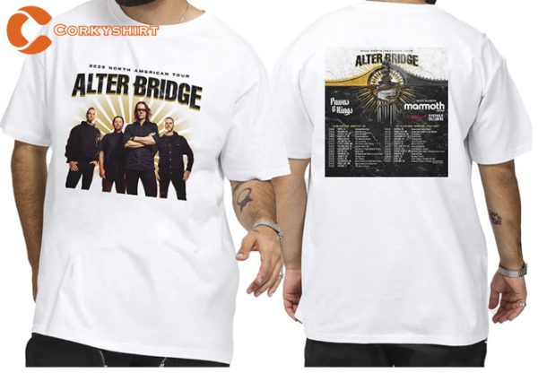 Alter Bridge Pawns And Kings Tour 2023 T-shirt