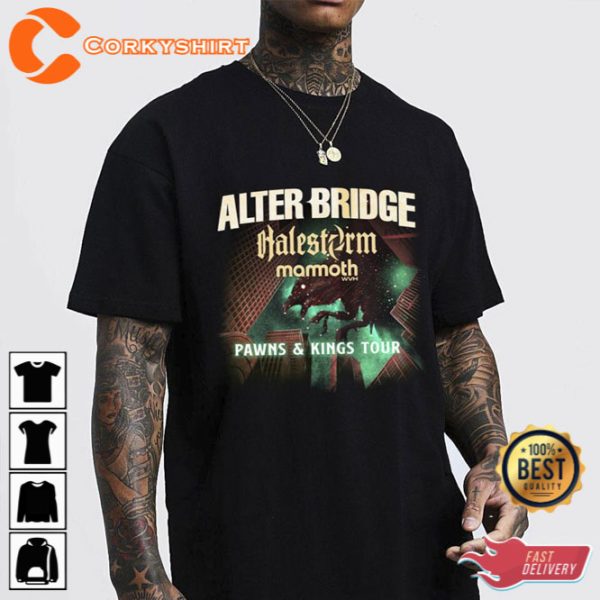 Alter Bridge Pawns and Kings Tour 2023 Trending Unisex T-Shirt