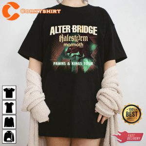 Alter Bridge Pawns and Kings Tour 2023 Trending Unisex T-Shirt