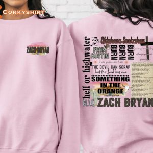 American Heartbreak Album Cover Zach Bryan Tour Unisex T-shirt