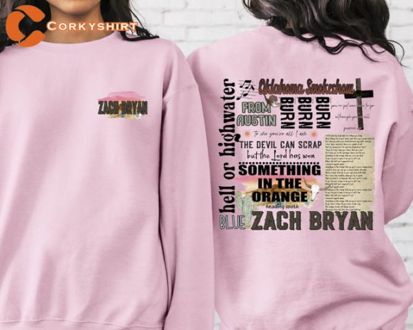 American Heartbreak Album Cover Zach Bryan Tour Unisex T-shirt