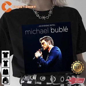 American Musician Composer Michael Bublé Unisex T-Shirt