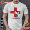 American Red Cross Snoopy Be Cool Give Blood Peanuts Tshirt