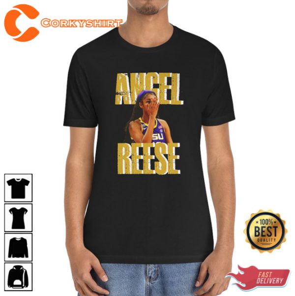 Angel Reese Cant See Me Competitor Shirt LSU Womens Basketball