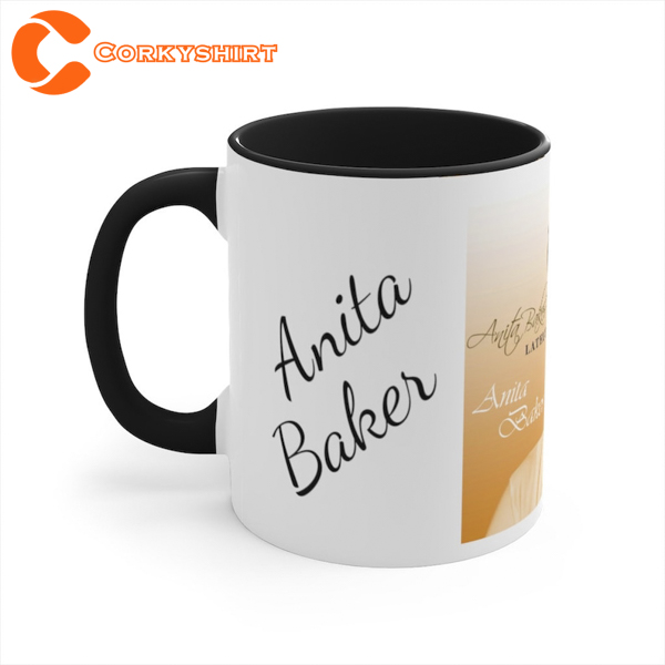 Anita Baker The Songstress Tour Accent Coffee Mug