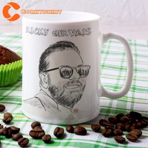 Armageddon Ricky Gervais Comedy Tour US Funny Fan Art Mug