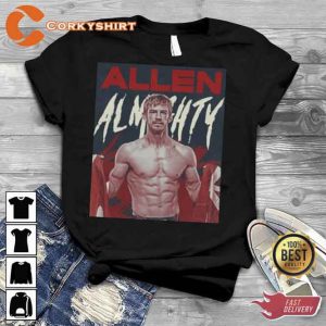 Arnold Allen Almighty UFC Mixed Martial Arts Fans Shirt