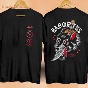 Bad Omens Band 2023 Tour Dates Hot Topic T-Shirt
