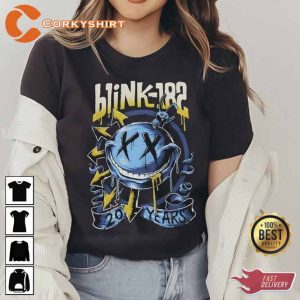 Band World Tour Arrow Smiley Blink 182 Unisex T-Shirt