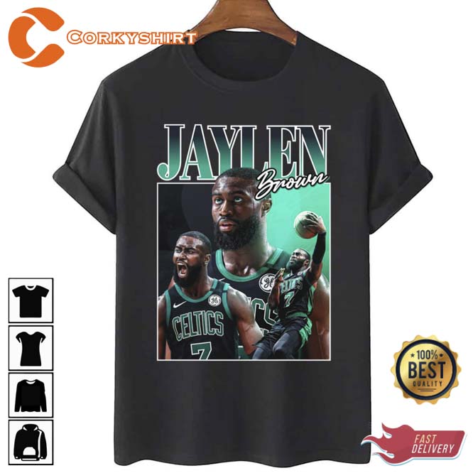 Basketball Jaylen Brown Photographic Unisex T-Shirt