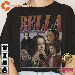 Bella Ramsey The Last Of Us Homage 90s Vintage Shirt
