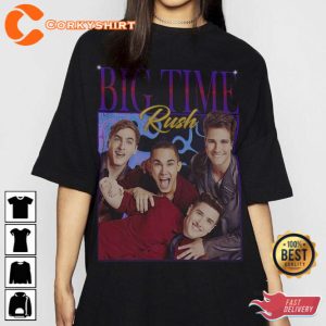 Big Time Rush Merch Tour 2023 T-Shirt Gift For Fan