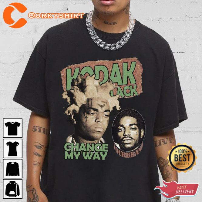 Bill Kahan Kapri Kodak Black Rapper Fan Gift Unisex T-Shirt (3)