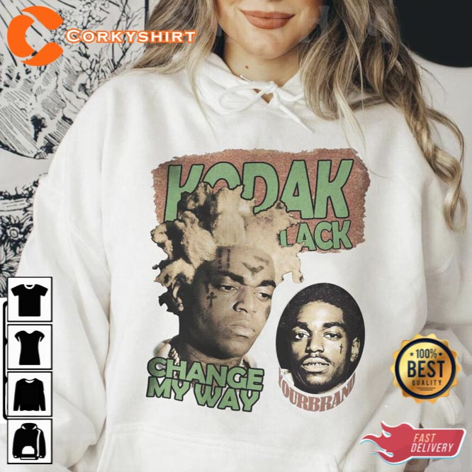 Bill Kahan Kapri Kodak Black Rapper Fan Gift Unisex T-Shirt (4)