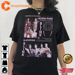 BlackPink Born Pink Fan Concert Group T-Shirt