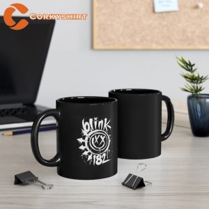 Blink-182 Tour Concert Ceramic Coffee Black Mug