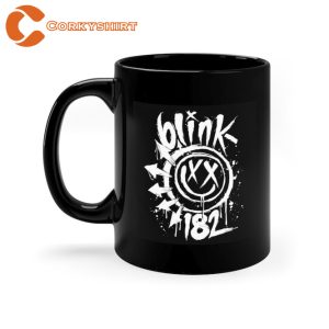 Blink-182 Tour Concert Ceramic Coffee Black Mug