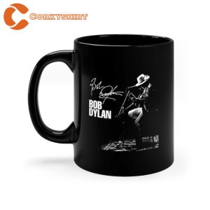 Bob Dylan Album The Greatest Of All Time Ceramic Coffee Mug