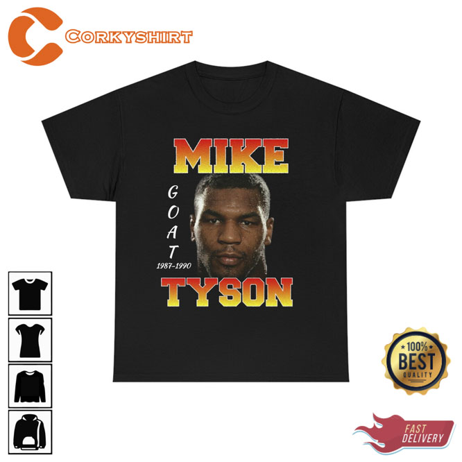 Bootleg Mike Tyson Heavy Cotton Tee Roots Of Fight Shirt