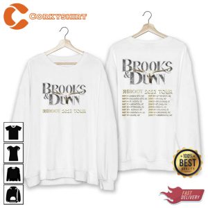 Brooks & Dunn 2023 Tour Shirt Hoodie Sweatshirt