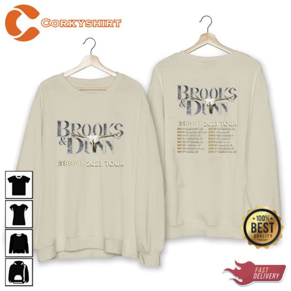 Brooks & Dunn 2023 Tour Shirt Hoodie Sweatshirt