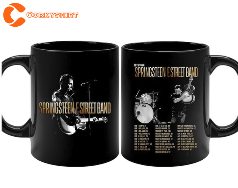 Bruce Spring.steen & Estreet Band Tour Coffee Mug