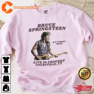 Bruce Springsteen Uncasville T-Shirt Sweatshirt Hoodie