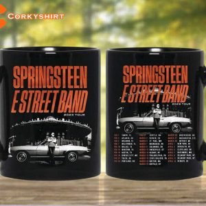 Bruce Springsteen and The E Street Band Tour 2023 Coffee Mug Print
