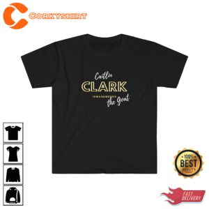 Caitlin Clark Iowa Hawkeyes The Goat T-Shirt Gift For Fan