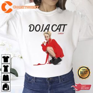 Candy Single Doja Cat Design Unisex Sweatshirt
