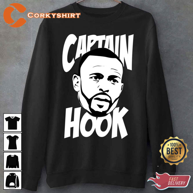Captain Hook MMA Fighter Roy Jones Jr White Text Unisex T-Shirt1 (3)